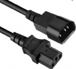 IEC 60320 C14公插，IEC C320 C13母插，電腦機箱電源線，安規標準，AC,電器電源連接線