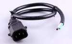 IEC 60320 C14公插，IEC C320 C13母插，電腦機箱電源線，安規標準，AC,電器電源連接線