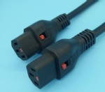 IEC 60320 C14公插，IEC C320 C13母插，電腦機(jī)箱電源線，安規(guī)標(biāo)準(zhǔn)，AC,電器電源連接線