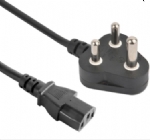 南非電源線，6A小南非插頭，16A大南非插頭，IEC 60320 C13 品子尾，電腦插 ,定制電線長度，SABS認證
