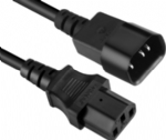 IEC 60320 C14公插，IEC C320 C13母插，電腦機箱電源線，安規標準，AC,電器電源連接線