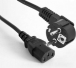 韓國電源線，三芯接地彎角插頭，IEC 60320 C13 品子尾，電腦插,定制電線長度，KTL，KC認證