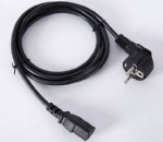 韓國電源線，三芯接地彎角插頭，IEC 60320 C13 品子尾，電腦插,定制電線長度，KTL，KC認證