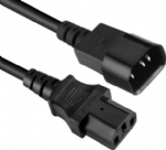 IEC 60320 C14公插，IEC C320 C13母插，電腦機箱電源線，安規標準，AC,電器電源連接線