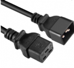 IEC 60320 C20公插，IEC 60320 C19母插，服務器，數據庫，PDU電源線，各國安規標準，AC電源連接線