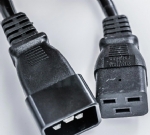 IEC 60320 C20公插，IEC 60320 C19母插，服務(wù)器，數(shù)據(jù)庫，PDU電源線，各國安規(guī)標(biāo)準(zhǔn)，AC電源連接線