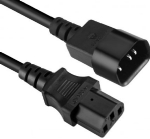 IEC 60320 C14公插，IEC C320 C13母插，電腦機箱電源線，安規標準，AC,電器電源連接線