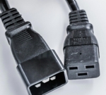 IEC 60320 C20公插，IEC 60320 C19母插，服務器，數據庫，PDU電源線，各國安規標準，AC電源連接線