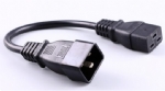 IEC 60320 C20公插，IEC 60320 C19母插，服務器，數據庫，PDU電源線，各國安規標準，AC電源連接線