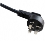 中國電源線 (3C電源線) 國標CCC認證三芯10A彎角 GB2099標準AC電源連接線插頭