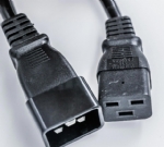 IEC 60320 C20公插，IEC 60320 C19母插，服務器，數據庫，PDU電源線，各國安規標準，AC電源連接線