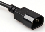 IEC 60320 C14公插，IEC C320 C13母插，電腦機箱電源線，安規標準，AC,電器電源連接線