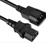 IEC 60320 C14公插，IEC C320 C13母插，電腦機箱電源線，安規標準，AC,電器電源連接線