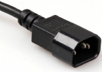 IEC 60320 C14公插，IEC C320 C13母插，電腦機箱電源線，安規標準，AC,電器電源連接線