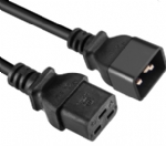 IEC 60320 C20公插，IEC 60320 C19母插，服務器，數據庫，PDU電源線，各國安規標準，AC電源連接線