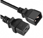 IEC 60320 C20公插，IEC 60320 C19母插，服務器，數據庫，PDU電源線，各國安規標準，AC電源連接線