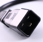 IEC 60320 C20公插，IEC 60320 C19母插，服務器，數據庫，PDU電源線，各國安規標準，AC電源連接線