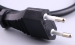 意大利電源線（IMQ電源線）兩芯意大利CEI 23-16安規(guī)標準IMQ VDE認證AC電源連接線插頭