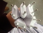 意大利電源線（IMQ電源線）兩芯意大利CEI 23-16安規(guī)標準IMQ VDE認證AC電源連接線插頭