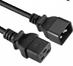 IEC 60320 C20公插，IEC 60320 C19母插，服務器，數據庫，PDU電源線，各國安規標準，AC電源連接線