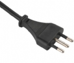意大利電源線（IMQ電源線）三芯10A 意大利CEI23-16安規標準IMQ VDE認證AC電源連接線插頭