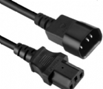 IEC 60320 C14公插，IEC C320 C13母插，電腦機箱電源線，安規標準，AC,電器電源連接線