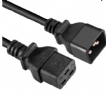IEC 60320 C20公插，IEC 60320 C19母插，服務器，數據庫，PDU電源線，各國安規標準，AC電源連接線