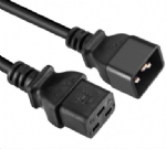 IEC 60320 C20公插，IEC 60320 C19母插，服務器，數據庫，PDU電源線，各國安規標準，AC電源連接線
