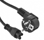 歐洲電源線 (Schuko電源線) CEE7/7煙斗插,IEC 60320 C5米老鼠插頭 ，梅花插，筆記本電源線,定制長度,歐盟德國通用,VDE,CE安規認證