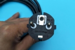 歐洲電源線 (Schuko電源線) 德式直角插頭,IEC 60320 C13 品子尾，電腦插,定制電源線長度,歐盟德國通用,VDE,CE安規認證電源連接線
