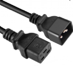 IEC 60320 C20公插，IEC 60320 C19母插，服務器，數據庫，PDU電源線，各國安規標準，AC電源連接線