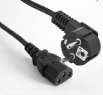 歐洲電源線 (Schuko電源線) CEE7/7煙斗插,IEC 60320 C13 品子尾，電腦插,定制電源線長度,歐盟德國通用,VDE,CE安規認證電源連接線