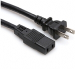 美國電源線 (UL電源線) NEMA 1-15P 兩芯極化，非極化插頭，IEC 60320 C9插座，美國UL，加拿大cUL認證，安規標準AC電源連接線