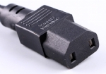 美國電源線 (UL電源線) NEMA 1-15P 兩芯極化，非極化插頭，IEC 60320 C17插座，美國UL，加拿大cUL認證，安規(guī)標準AC電源連接線