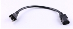 美國電源線 (UL電源線) NEMA 1-15P 兩芯極化，非極化插頭，IEC 60320 C17插座，美國UL，加拿大cUL認證，安規(guī)標準AC電源連接線