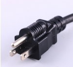 美國(guó)電源線，UL電源線，IEC 60320 C15 凹槽品子尾，耐熱型插座 ，三芯NEMA5-15P北美通用插頭，定制電源線長(zhǎng)度，美國(guó)UL，加拿大cUL認(rèn)證