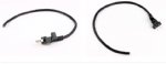 美國電源線 (UL電源線)，兩芯帶卡扣，NEMA 1-15P 美國UL加拿大cUL認證安規標準AC電源連接線插頭