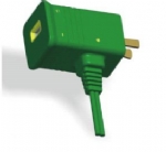 美國電源線 (UL電源線)兩芯彎頭帶USB NEMA 1-15P插頭 美國UL加拿大cUL認證安規標準AC電源連接線