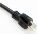 美國電源線 (UL電源線)三芯直頭NEMA 5-15P 美國UL加拿大cUL認證安規標準AC電源連接線插頭