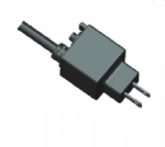 美國電源線 (UL電源線)兩芯直頭NEMA 1-15P帶過載保護插頭 美國UL加拿大cUL認證安規標準AC電源連接線