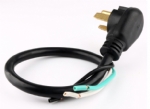 美國電源線 (UL 電源線) NEMA 6-50P，50A重型插頭，美國UL，加拿大cUL認證安規(guī)標準AC電源連接線