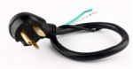 美國電源線 (UL 電源線) NEMA 6-50P，50A重型插頭，美國UL，加拿大cUL認證安規(guī)標準AC電源連接線