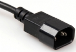 IEC 60320 C14公插，IEC C320 C13母插，電腦機箱電源線，安規標準，AC,電器電源連接線